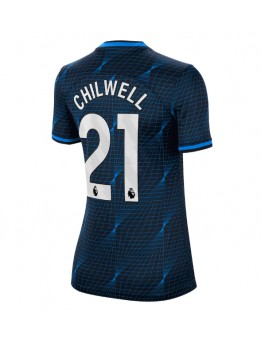 Chelsea Ben Chilwell #21 Auswärtstrikot für Frauen 2023-24 Kurzarm